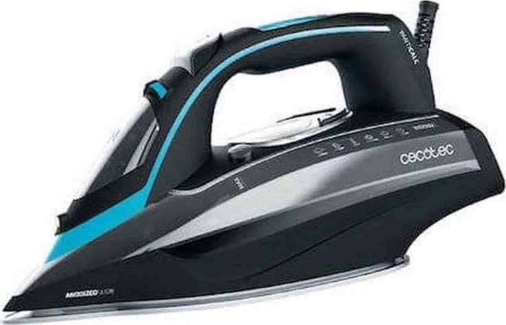 20190613155058_cecotec_3d_forceanodized_750_smart.jpeg Cecotec 3D ForceAnodized 750 Smart 05103 Σίδερο Ατμού 3100W με Ανοξείδωτη Πλάκα και Συνεχόμενη Παροχή Ατμού 65gr/min - Image 1