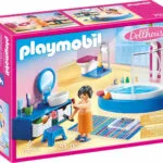 Playmobil Dollhouse Πολυτελές Λουτρό με Μπανιέρα για 4 ετών 70211