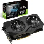 Asus GeForce RTX 2060 6GB GDDR6 Dual Evo OC Κάρτα Γραφικών 90YV0CH2-M0NA00