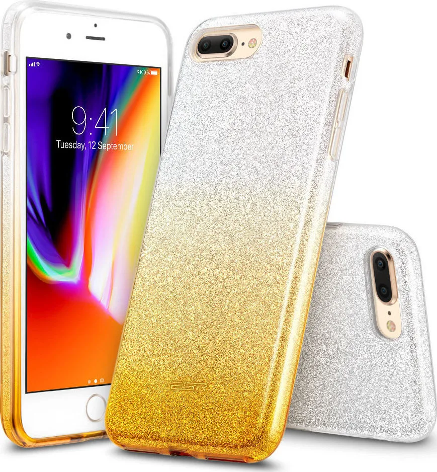 20190827164917_esr_make_up_series_back_cover_silikonis_ombre_gold_iphone_8_7_plus.jpeg ESR Make Up Series Back Cover Σιλικόνης Χρυσό (iPhone 8 Plus / 7 Plus) X001H7LHAN - Image 1