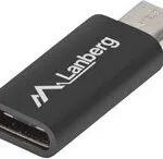 Lanberg Μετατροπέας USB-C female σε micro USB male 1τμχ AD-UC-UM-01