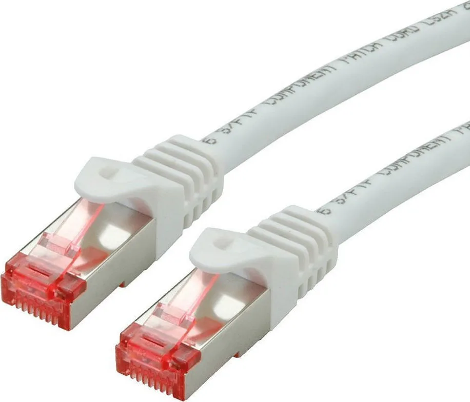 20191213111649_roline_s_ftp_cat_6_cable_3m_leyko_21_15_2663.jpeg Roline S/FTP Cat.6 (Gigabit) Καλώδιο Δικτύου Ethernet 3m Λευκό 21.15.2663 - Image 1