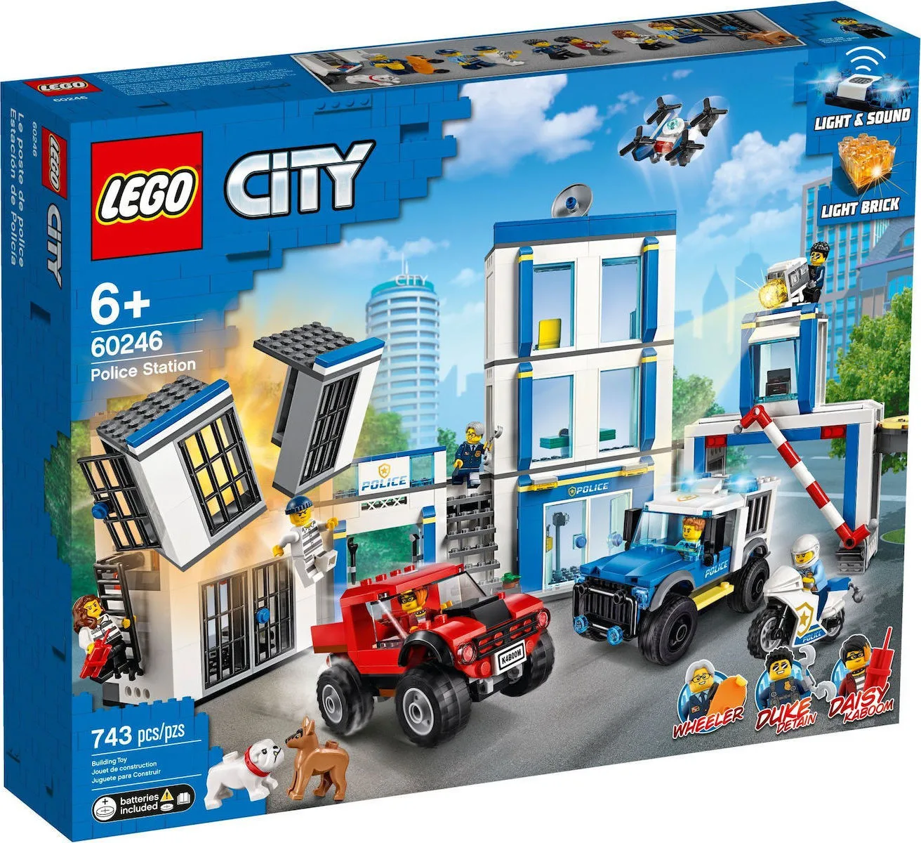 20191224102456_lego_city_police_station_60246.jpeg LEGO City Police Station για 6+ Ετών 60246 - Image 1