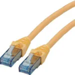 Roline U/UTP Cat.6a (Gigabit) Καλώδιο Δικτύου Ethernet 3m Κίτρινο 21.15.2723