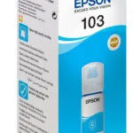 Epson 103 Γνήσιο Μελάνι Εκτυπωτή InkJet Μπλε (C13T00S24A)