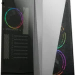 Zalman S4 Plus Gaming Midi Tower Κουτί Υπολογιστή με Πλαϊνό Παράθυρο Μαύρο