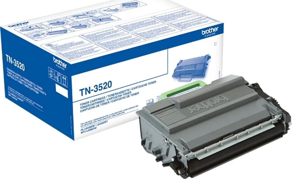 20200316201213_brother_tn_3520_black_toner_ultra_high_yield.jpeg Brother TN-3520 Γνήσιο Toner Laser Εκτυπωτή Μαύρο High Yield 20000 Σελίδων TN-3520 - Image 1