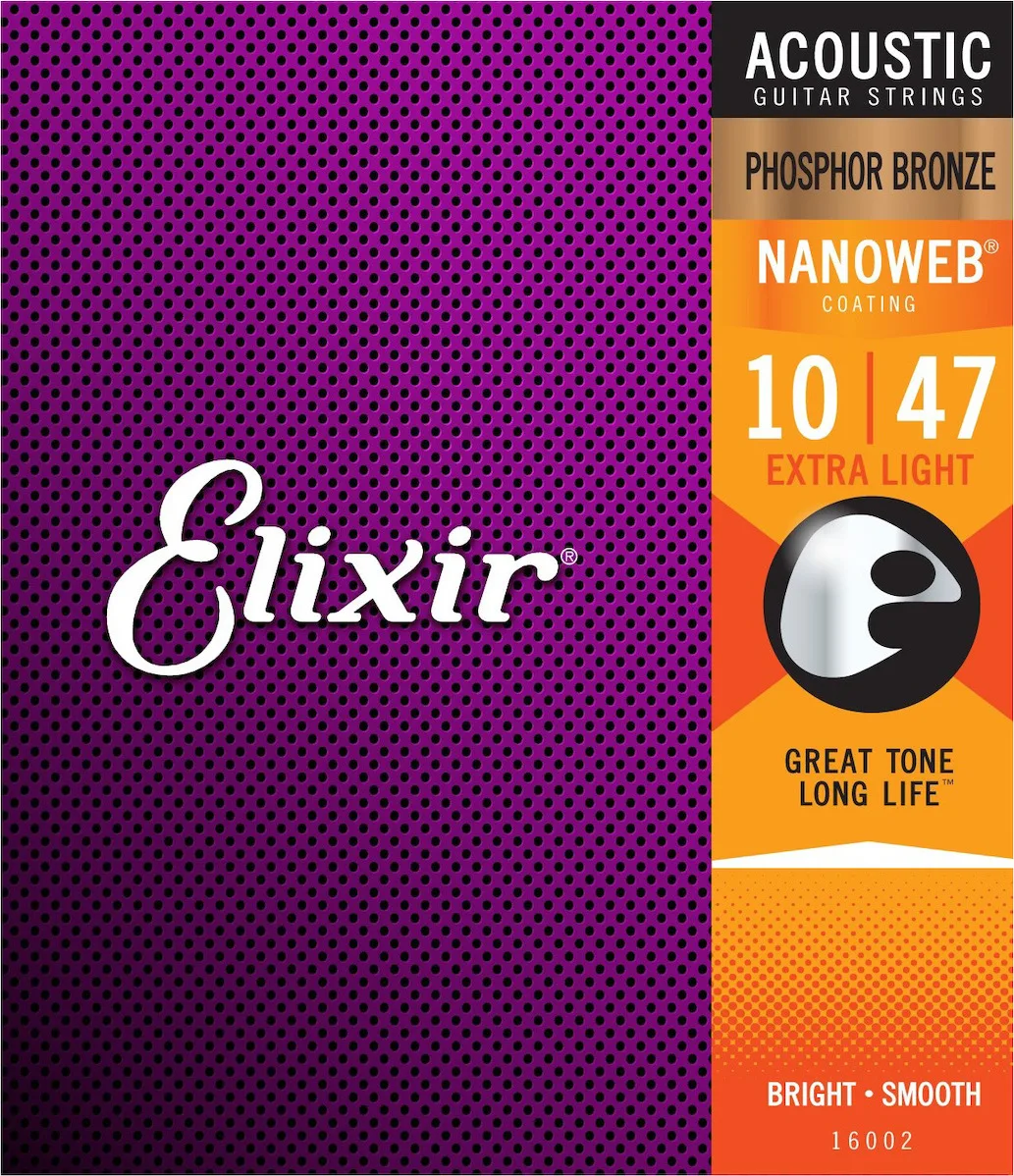 20200406145049_elixir_16002.jpeg Elixir Nanoweb Σετ Χορδών Phosphor Bronze Ακουστικής Κιθάρας 10 - 47" - Image 1