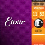 Elixir Nanoweb Σετ Χορδών Phosphor Bronze Ακουστικής Κιθάρας 11 - 52"