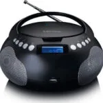 Lenco SCD-331 Φορητό Ηχοσύστημα με Bluetooth / CD / MP3 / USB / Ραδιόφωνο Μαύρο