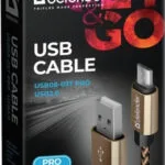 Defender Braided USB 2.0 to micro USB Cable Χρυσό 1m (87800)