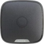 Ajax Systems Street Siren Ασύρματη Σειρήνα Συναγερμού Μπαταρίας Εξωτερικού Χώρου 113dB 20x20εκ. Black