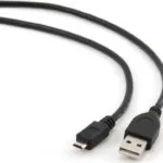 Cablexpert Regular USB 2.0 to micro USB Cable Μαύρο 3m (CCP-MUSB2-AMBM-10)