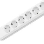 Bachmann Smart 6x Power Strip Supply Πολύπριζο 6 Θέσεων με Καλώδιο 1.5m 381.247K