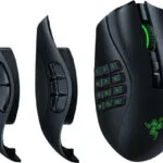 Razer Naga Pro Ασύρματο RGB Gaming Ποντίκι 20000 DPI Μαύρο