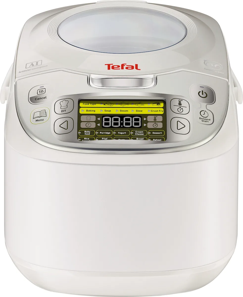 20201126163904_tefal_rk812.jpeg Tefal Fuzzy Spherical Advanced RK812160 Πολυμάγειρας 750W με Χωρητικότητα 5lt Λευκός - Image 1