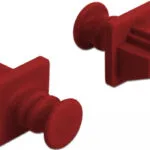 DeLock Κάλυμμα βυσμάτων Red 10 Pieces