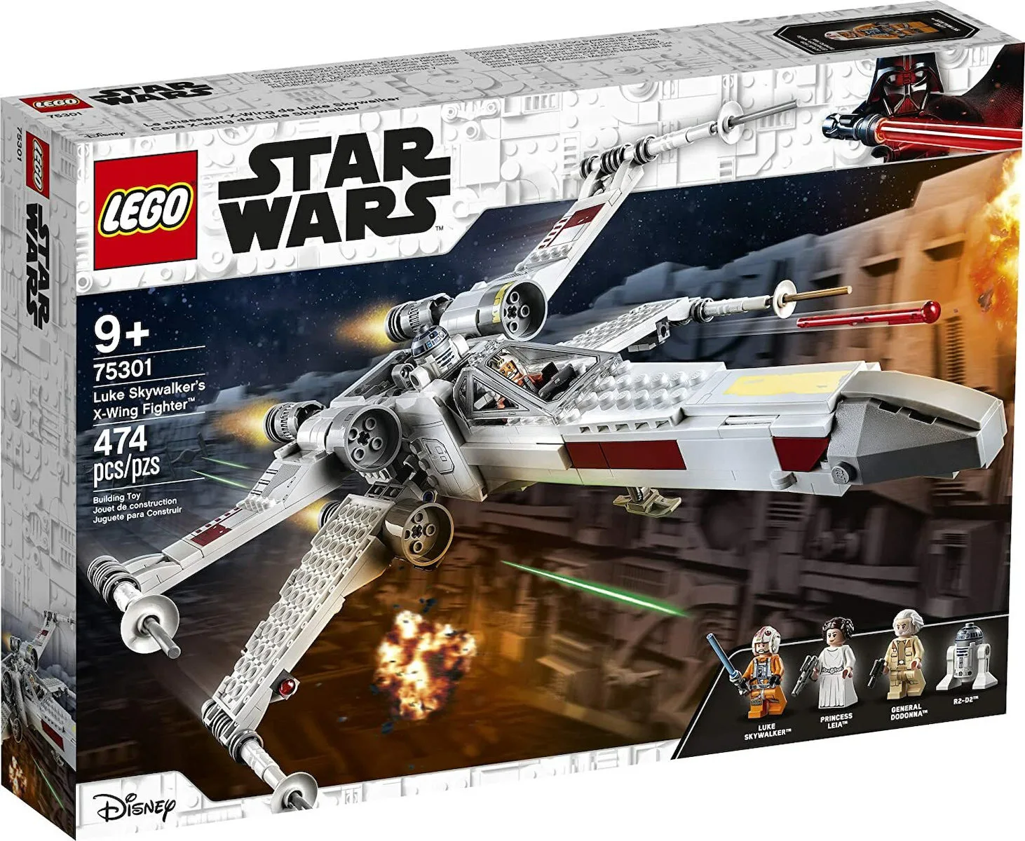 20210112155141_lego_star_wars_luke_skywalkers_s_x_wing_fighter_75301.jpeg LEGO Star Wars Luke Skywalkers's X-wing Fighter για 9+ Ετών 474τμχ 75301 - Image 1