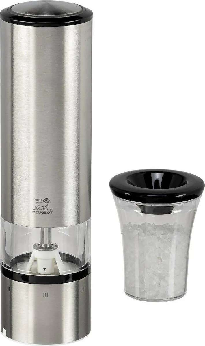 20210113163630_peugeot_mylos_alatiou_ilektrikos_elis_sense_27179_20cm.jpeg Peugeot Elis Sense Ηλεκτρικός Μύλος Αλατιού Inox σε Ασημί Χρώμα 20cm 27179 - Image 1