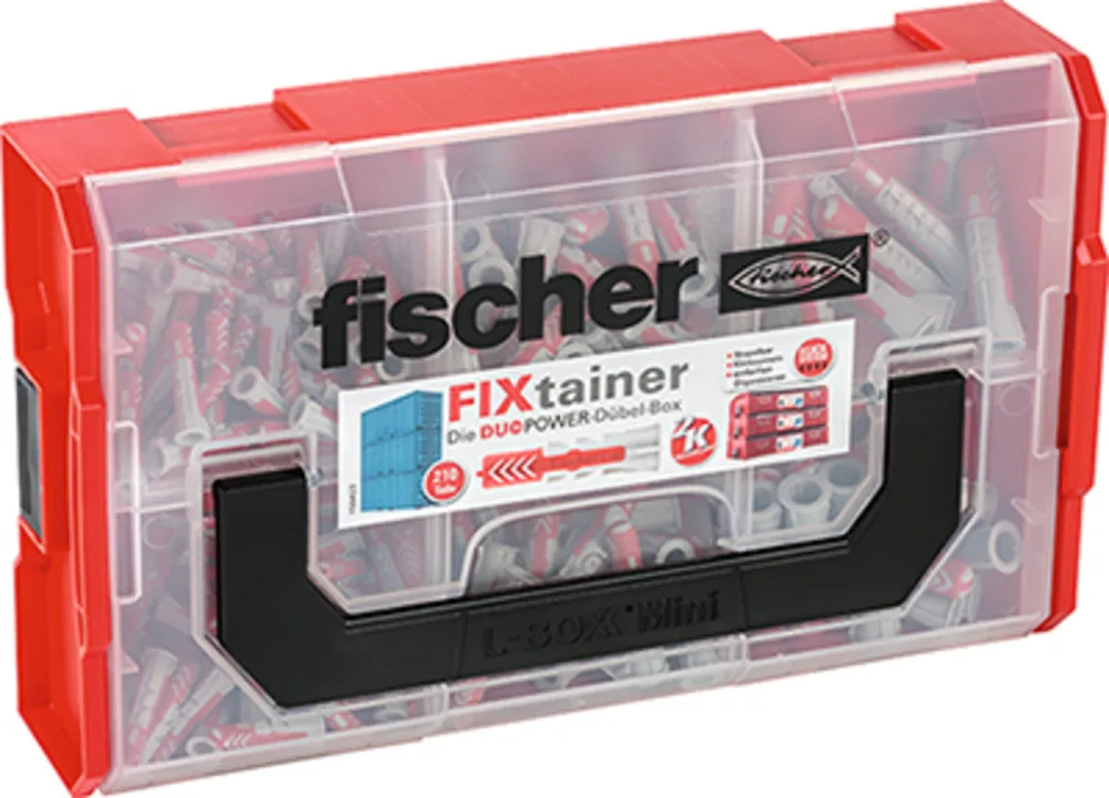 20210122124955_fischer_fixtainer_duopower_535968.jpeg fischer FIXtainer Duopower Ούπα Πλαστικό 210τμχ 535968 - Image 1
