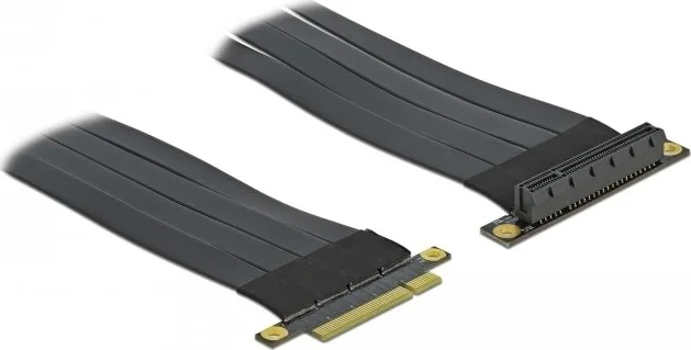 20210126140445_delock_pci_express_card_lift_x8_to_x8.jpeg DeLock PCI Express Card Lift x8 to x8 Κάρτα Riser για Κάθετη Τοποθέτηση - Image 1