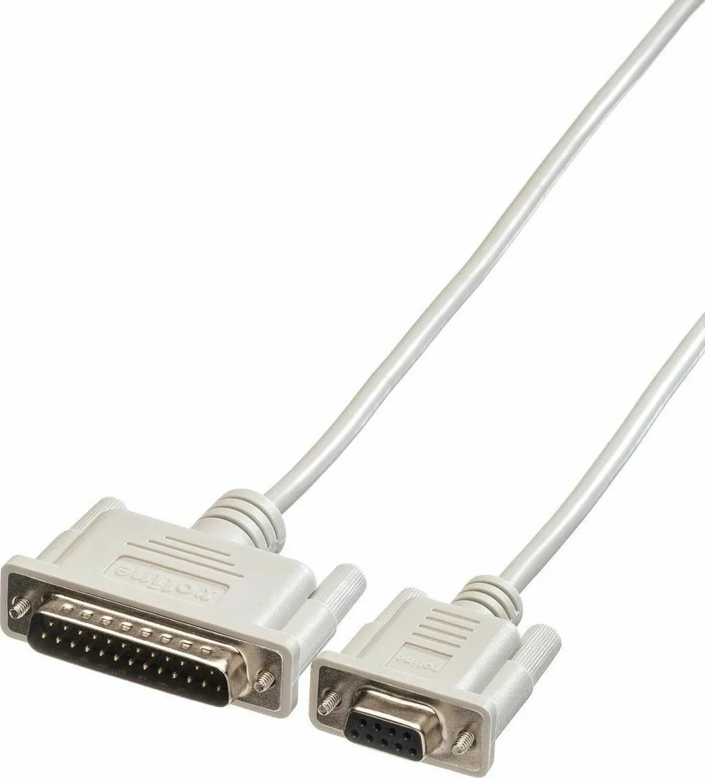 20210203141320_roline_kalodio_rs232_25_pin_male_se_rs232_9_pin_female_3m_printer_cable.jpeg Roline Καλώδιο RS232 25-pin male σε RS232 9-pin female 3m (Printer Cable) - Image 1