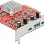 DeLock Κάρτα PCIe σε 4 θύρες Type-C / USB 3.2 89041