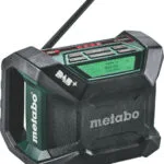 Metabo R 12-18 DAB+ BT Φορητό Ραδιόφωνο Μπαταρίας DAB+ με Bluetooth Μαύρο