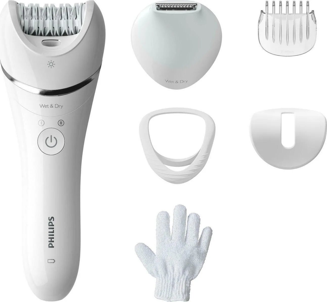 20210323101127_philips_series_8000_wet_dry_epilator_bre715_00.jpeg Philips Satinelle Advanced Σετ Αποτρίχωσης Epilator για το Σώμα BRE715/00 - Image 1