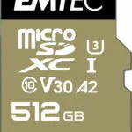 Emtec Speedin microSDXC 512GB U3 V30 A2 UHS-I 100MB/s