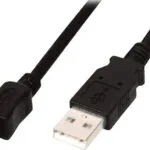 Digitus USB 2.0 Cable USB-A male - mini USB-B male Μαύρο 3m (AK-300108-030-S)