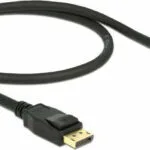 DeLock Cable DisplayPort male - DisplayPort male 0.5m Μαύρο (85506)