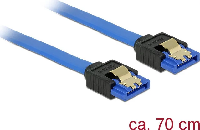 20210611135648_delock_7_pin_sata_iii_7_pin_sata_iii_cable_0_7m_mple_84980.jpeg DeLock 7-Pin SATA III - 7-Pin SATA III 0.7cm Μπλε 84980 - Image 1