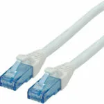 Roline U/UTP Cat.6a (Gigabit) Καλώδιο Δικτύου Ethernet 0.5m Λευκό 21.15.2760