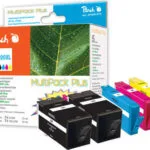 Peach Πακέτο Συμβατών Μελανιών Εκτυπωτή InkJet HP 920XL Πολλαπλό (Color) 5τμχ PI300-575