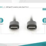 Digitus USB 3.0 Cable USB-C male - USB-C Μαύρο 1.8m AK-300138-018-S