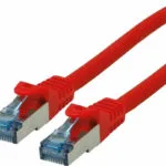Roline S/FTP Cat.6a (Gigabit) Καλώδιο Δικτύου Ethernet 3m Κόκκινο 21.15.2813