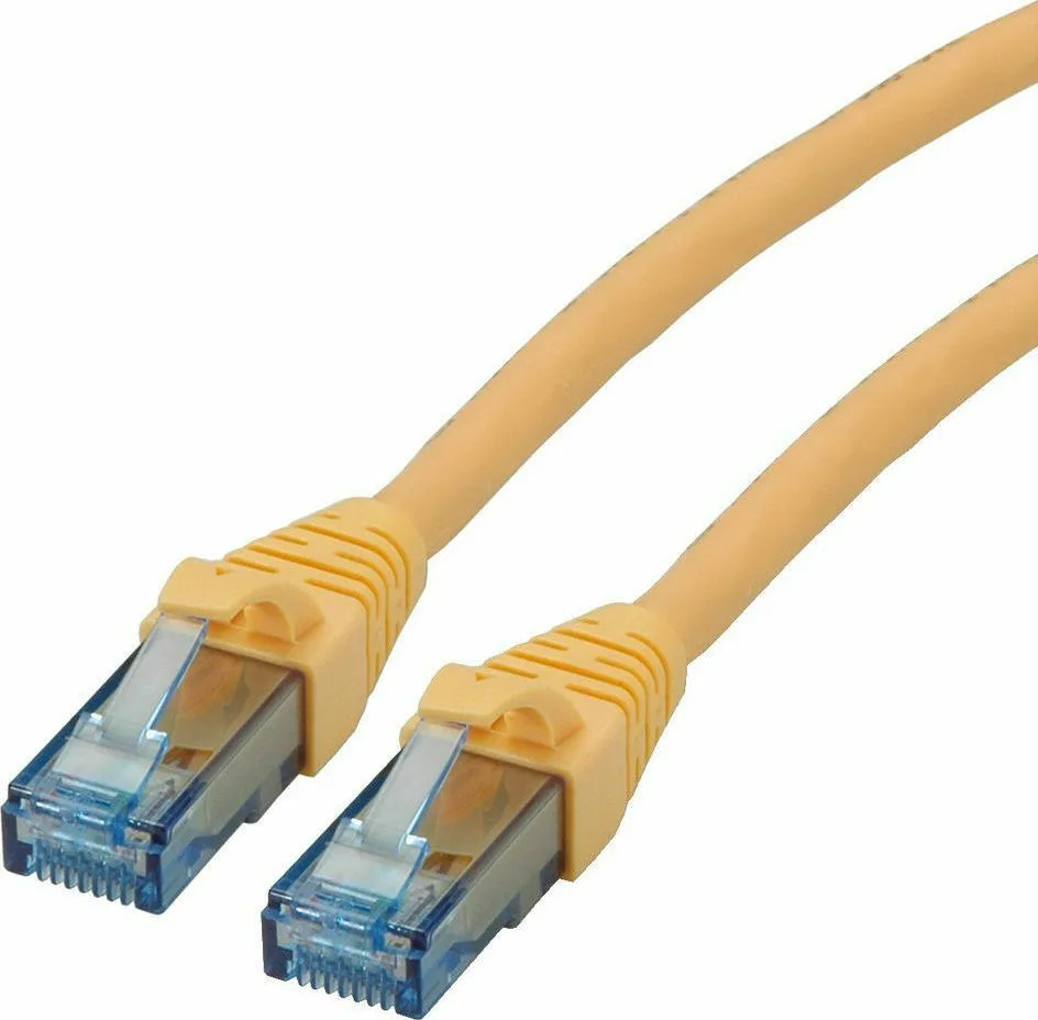20210902160532_roline_u_utp_cat_6a_cable_0_5m_kitrino_21_15_2720.jpeg Roline U/UTP Cat.6a (Gigabit) Καλώδιο Δικτύου Ethernet 0.5m Κίτρινο 21.15.2720 - Image 1