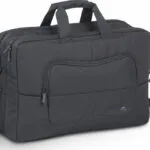 Rivacase Tegel Αδιάβροχη Τσάντα Ώμου / Χειρός για Laptop 17.3" σε Μαύρο χρώμα