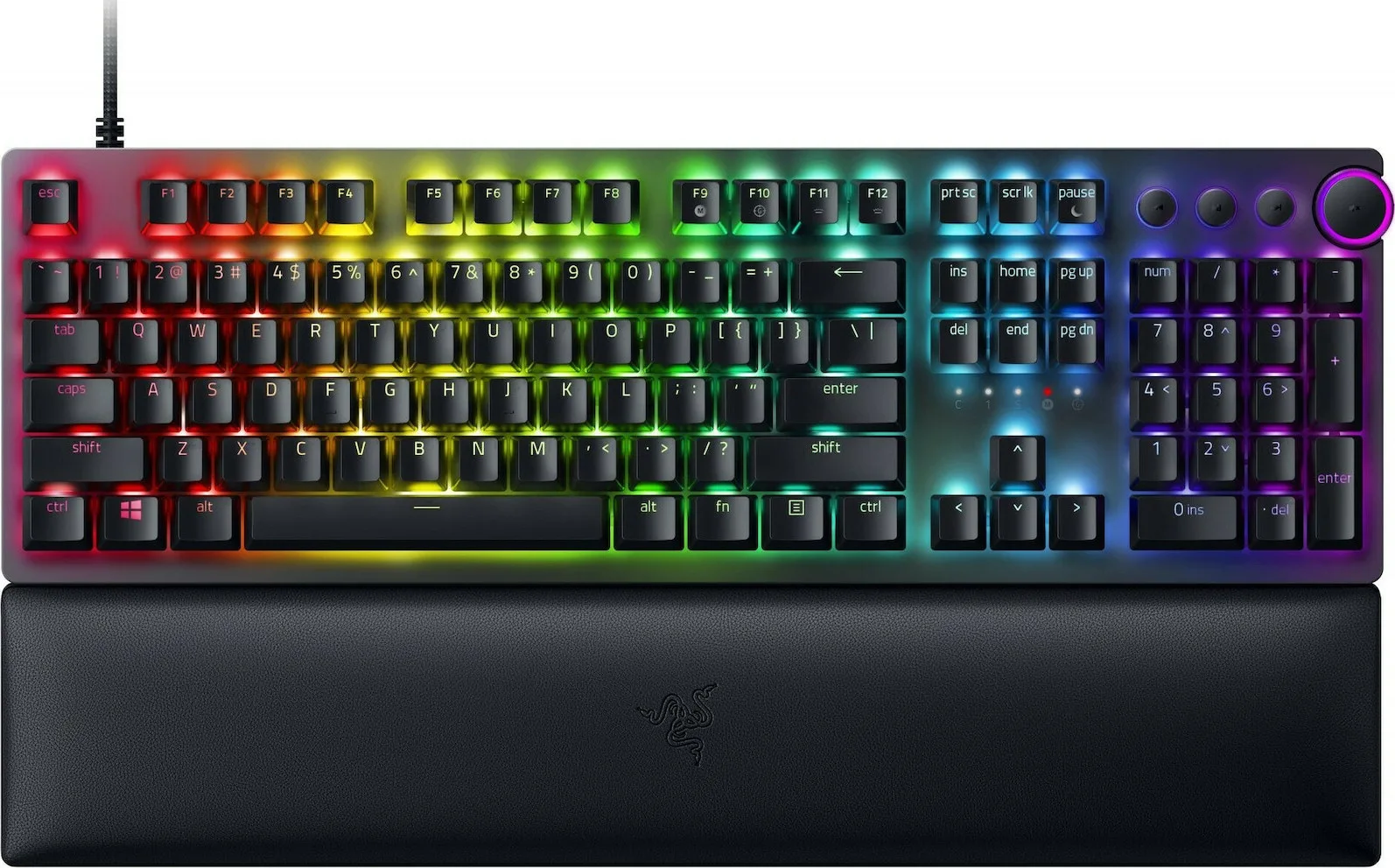 20210922100414_razer_huntsman_v2_razer_clicky_agliko_us.jpeg Razer Huntsman V2 Οπτικό Gaming Πληκτρολόγιο με Razer Clicky διακόπτες και RGB φωτισμό (Αγγλικό US) - Image 1
