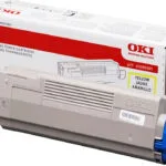 OKI 45396301 Γνήσιο Toner Laser Εκτυπωτή Κίτρινο 6000 Σελίδων 45396301