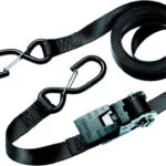 Master Lock Ιμάντας Αποσκευών Αυτοκινήτου 2.5cm με Καστάνια για Φορτία έως 400kg Γκρι 310900112