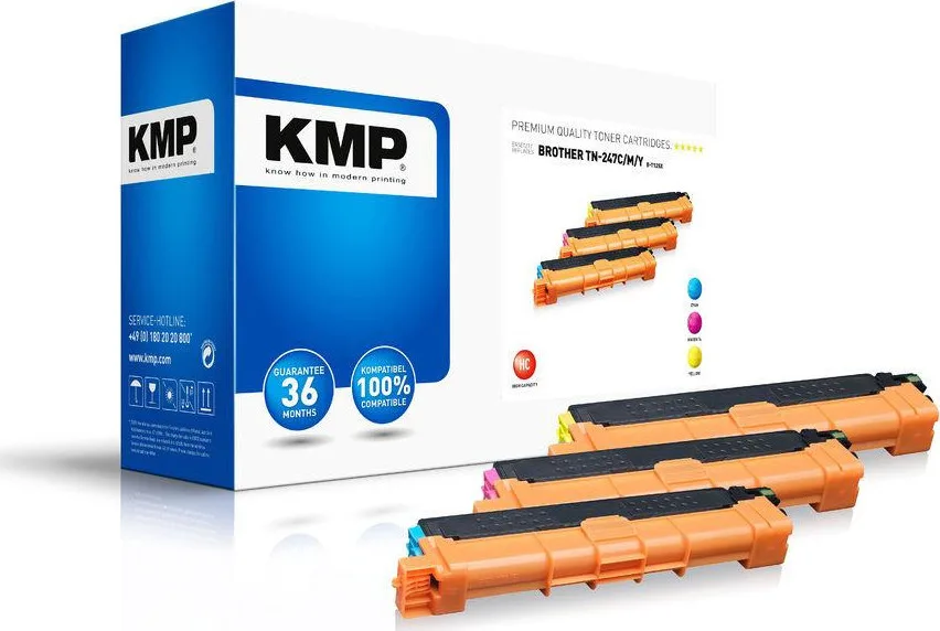 20211119103743_kmp_s_b_t125cm_symvato_toner_brother_tn_247_tn247_polychromo.jpeg KMP S. B-T125CM Συμβατό Toner για Laser Εκτυπωτή Brother TN-247 Πολύχρωμο - Image 1
