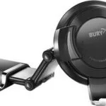 Bury Βάση Κινητού Αυτοκινήτου Powerkit USB με Ρυθμιζόμενα Άγκιστρα