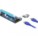 DeLock PCI Express x1 προς x16 με 60 εκ. USB