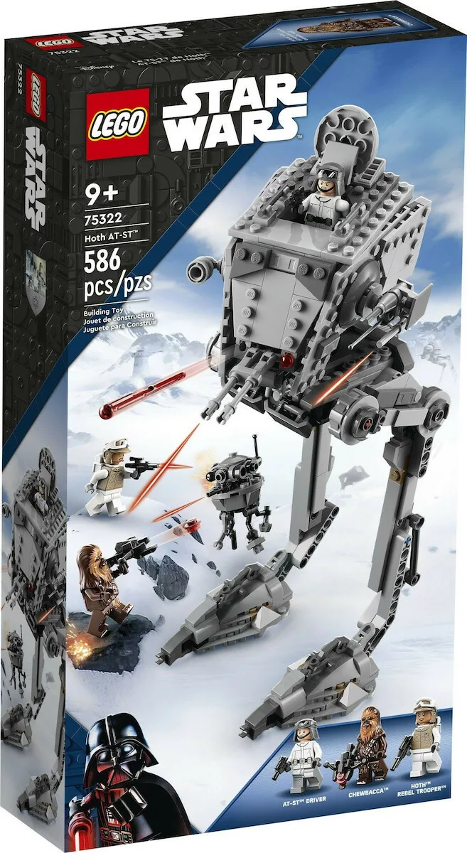 20211229104338_lego_star_wars_hoth_at_st_75322.jpeg LEGO Star Wars Hoth AT-ST για 9+ Ετών 75322 - Image 1
