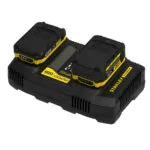 Stanley Φορτιστής Μπαταριών Εργαλείου 20V Fatmax Dual Bay
