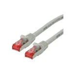 Roline S/FTP Cat.6 (Gigabit) Καλώδιο Δικτύου Ethernet 1m Γκρι 21.15.2601-100