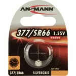 Ansmann 377 Μπαταρία Silver Oxide Ρολογιών SR66 1.55V 1τμχ