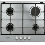 Whirlpool TGML 650 IX Εστία Υγραερίου Αυτόνομη Inox 58x51εκ. Ασημί